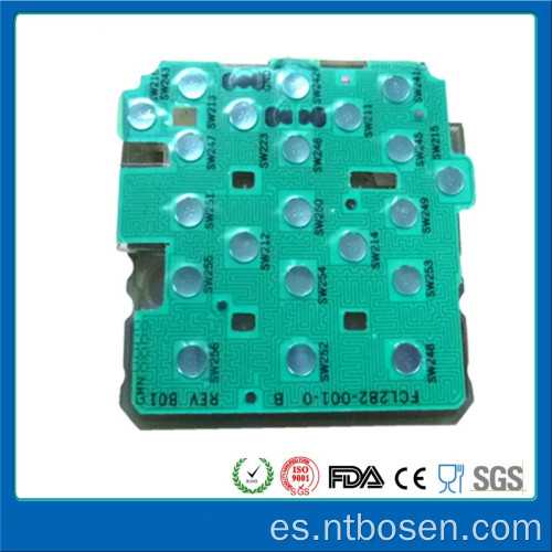 VX570 VX510 POS Terminal Impresora Controlador térmico Teclado de goma de silicio